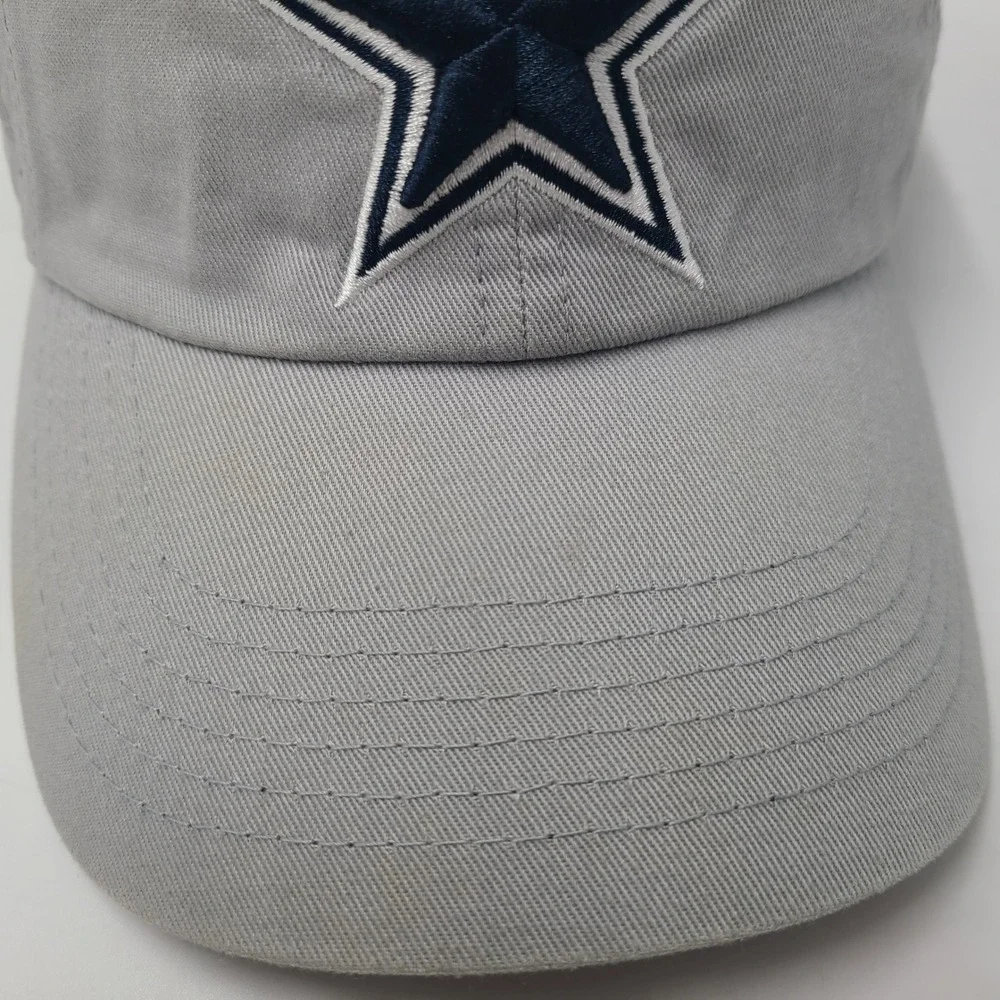 Dallas‎ Cowboys Hat Strapback Gray Blue NFL Football Authentic Casual Cotton Men